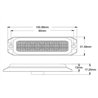 Flitser - Briod - Alert Mini - 4" - 10.1cm - Smoke - 1 flitspatroon - Amber - R65 - 12V-24V