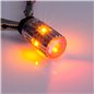 LED lamp - Ledson - 6-Led - PWY24W - Amber - 5000K - 12V - 3W LED lamp - Ledson - 6-Led - PWY24W - Amber - 5000K - 12V - 3W