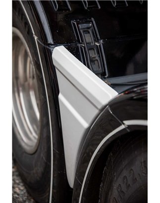 Spatbord strings - TruckStyle Sweden - Scania Style XL - Wit - Set