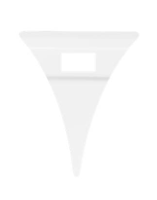 Mudguard Wedges - TruckStyle Sweden - Scania Style L - For original marker lights - White - For original marker lights - Set