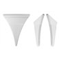 Mudguard Wedges - TruckStyle Sweden - Scania Style L - White - Set Mudguard Wedges - TruckStyle Sweden - Scania Style L - White - Set