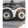 Spatbord strings - TruckStyle Sweden - Flat L - Wit - Set
