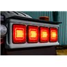 Montage - TruckStyle Sweden - Achterlicht Frame 4x - Square - 21.7" - 55cm - Zwart - Set
