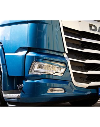 Scheinwerferblende - TruckStyle Sweden - Original Style - Weiß - Satz - DAF - XD/XF/XG/XG+ 