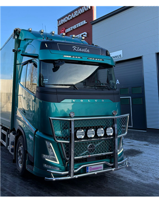 Sun visor - TruckStyle Sweden - Lazer - Height 31.5cm - Volvo - FH/FM/FMX - 4/5/Aero - Globetrotter/Globetrotter XL - 2013+