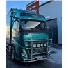 Sun visor - TruckStyle Sweden - Lazer - Height 31.5cm - Volvo - FH/FM/FMX - 4/5/Aero - Globetrotter/Globetrotter XL - 2013+