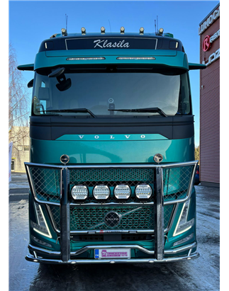 Sun visor - TruckStyle Sweden - Lazer - Height 31.5cm - Volvo - FH/FM/FMX - 4/5/Aero - Globetrotter/Globetrotter XL - 2013+