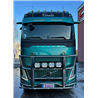 Sun visor - TruckStyle Sweden - Lazer - Height 31.5cm - Volvo - FH/FM/FMX - 4/5/Aero - Globetrotter/Globetrotter XL - 2013+