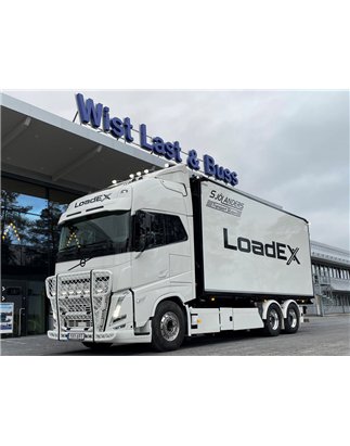 Sun visor - TruckStyle Sweden - Lazer - Height 31.5cm - Volvo - FH/FM/FMX - 4/5/Aero - Globetrotter/Globetrotter XL - 2013+