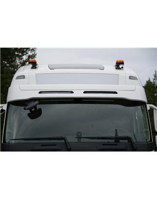 Zonneklep - TruckStyle Sweden - Lazer - Hoogte 31.5cm - Volvo - FH/FM/FMX - 4/5/Aero - Globetrotter/Globetrotter XL - 2013+