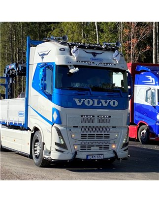 Sonnenblende - TruckStyle Sweden - Lazer - Höhe 31.5cm - Volvo - FH/FM/FMX - 4/5/Aero - Globetrotter/Globetrotter XL - 2013+