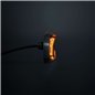 Blitzleuchte - Strands - FOR9T Aura - 5.2" - 13.2cm - Smoke - Positionslicht Amber - 20 Blitzmuster - Amber - R65-2 - 12V-48V Blitzleuchte - Strands - FOR9T Aura - 5.2" - 13.2cm - Smoke - Positionslicht Amber - 20 Blitzmuster - Amber - R65-2 - 12V-48V
