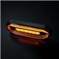 Warning light - Strands - FOR9T Aura - 5.2" - 13.2cm - Smoke - Position light Amber - 20 flash patterns - Amber - R65-2 - 12V-48V Warning light - Strands - FOR9T Aura - 5.2" - 13.2cm - Smoke - Position light Amber - 20 flash patterns - Amber - R65-2 - 12V-48V