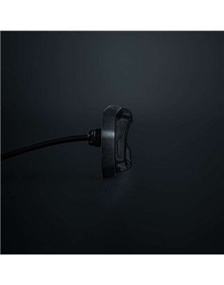 Warning light - Strands - FOR9T Aura - 5.2" - 13.2cm - Smoke - Position light Amber - 20 flash patterns - Amber - R65-2 - 12V-48