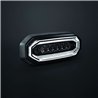 Flitser - Strands - FOR9T Aura - 5.2" - 13.2cm - Smoke - Positielicht Wit - 20 flitspatronen - Amber - R65-2 - 12V-48V