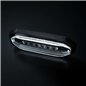 Warning light - Strands - FOR9T Aura - 5.2" - 13.2cm - Smoke - Position light White - 20 flash patterns - Amber - R65-2 - 12V-48V Warning light - Strands - FOR9T Aura - 5.2" - 13.2cm - Smoke - Position light White - 20 flash patterns - Amber - R65-2 - 12V-48V