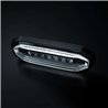 Warning light - Strands - FOR9T Aura - 5.2" - 13.2cm - Smoke - Position light White - 20 flash patterns - Amber - R65-2 - 12V-48