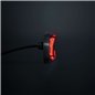 Warning light - Strands - FOR9T Aura - 5.2" - 13.2cm - Smoke - Position light Red - 20 flash patterns - Amber - R65-2 - 12V-48V Warning light - Strands - FOR9T Aura - 5.2" - 13.2cm - Smoke - Position light Red - 20 flash patterns - Amber - R65-2 - 12V-48V