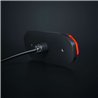 Warning light - Strands - FOR9T Aura - 5.2" - 13.2cm - Smoke - Position light Red - 20 flash patterns - Amber - R65-2 - 12V-48V
