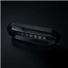 Warning light - Strands - FOR9T Aura - 5.2" - 13.2cm - Smoke - Position light Red - 20 flash patterns - Amber - R65-2 - 12V-48V