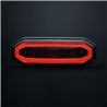 Flitser - Strands - FOR9T Aura - 5.2" - 13.2cm - Smoke - Positielicht Rood - 20 flitspatronen - Amber - R65-2 - 12V-48V