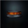 Beacon - Strands - Cruise Light - 6.5" - 16.5cm - Amber - Flat Transfer Plate - 12 flash patterns - Amber - R65 - 12V-48V