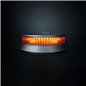 Beacon - Strands - Cruise Light - 6.5" - 16.5cm - Amber - Flat Transfer Plate - 12 flash patterns - Amber - R65 - 12V-48V Beacon - Strands - Cruise Light - 6.5" - 16.5cm - Amber - Flat Transfer Plate - 12 flash patterns - Amber - R65 - 12V-48V
