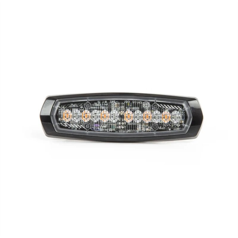 Blixtljus - Axixtech - SM6-D - Dual Color - 5.4" - 13.7cm - Klar - 28 blixtmönster - Röd/Blå - R65-2 - 12V-24V - Blixtljus - Axixtech - SM6-D - Dual Color - 5.4" - 13.7cm - Klar - 28 blixtmönster - Röd/Blå - R65-2 - 12V-24V -