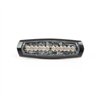 Blixtljus - Axixtech - SM6-D - Dual Color - 5.4" - 13.7cm - Klar - 28 blixtmönster - Röd/Blå - R65-2 - 12V-24V -