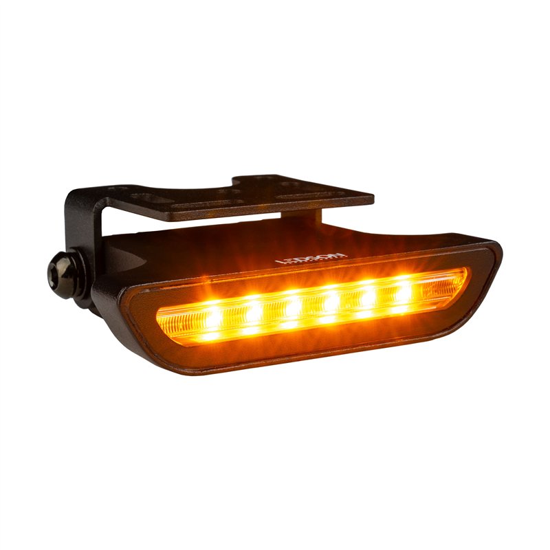 Achterlicht - Ledson - Nano Signal - 3.5" - 9cm - Helder - Achteruit - Flits - 1 flitspatroon - 12V-36V Achterlicht - Ledson - Nano Signal - 3.5" - 9cm - Helder - Achteruit - Flits - 1 flitspatroon - 12V-36V