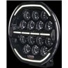 Fernscheinwerfer - Ledson - Herox 9+ - Strobe - 8.9" - 22.6cm - Smoke - PowerTouch - Positionslicht Weiß/Amber - 5 Blitzmuster -