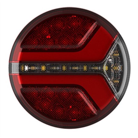 Achterlicht - Aspöck - Ecoround - 5.5" - 14.2cm - Helder - Achter - Achteruit - Mist - 12V-24V