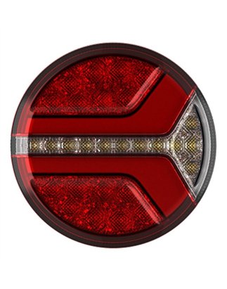 Achterlicht - Aspöck - Ecoround - 5.5" - 14.2cm - Helder - Achter - Rem - 12V-24V