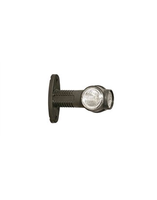 Breedtelamp - Aspöck - Superpoint 3 - Recht - 4.9" - 12.5cm - Wit/Amber/Rood - 12V-24V