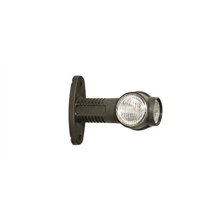 Side marker light - Aspöck - Superpoint 3 - Straight - 4.9" - 12.5cm - White/Amber/Red - 12V-24V