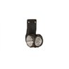 Gummiarm - Aspöck - Superpoint 3 - Pendel - 2.5" - 6.4cm - Vit/Bärnsten/Röd - 12V-24V -
