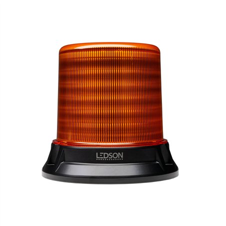 Signalleuchte - Ledson - Optoguard Silo - 7" - 17.8cm - Amber - Old School - 8 Blitzmuster - R65-2 - 12V-48V