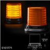 Signalleuchte - Ledson - Optoguard Silo - 7" - 17.8cm - Amber - Old School - 8 Blitzmuster - R65-2 - 12V-48V