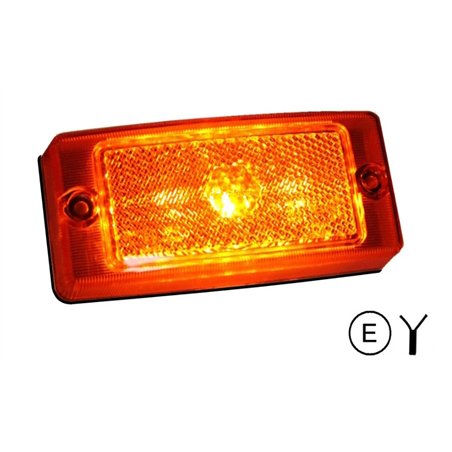 Marker Light - M-Led - Classic - 4.7" - 11.9cm - Amber - 12V-30V
