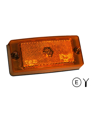 Marker Light - M-Led - Classic - 4.7" - 11.9cm - Amber - 12V-30V