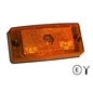 Marker Light - M-Led - Classic - 4.7" - 11.9cm - Amber - 12V-30V Marker Light - M-Led - Classic - 4.7" - 11.9cm - Amber - 12V-30V