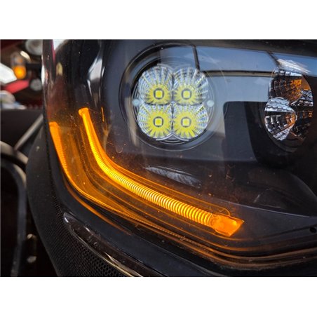 Daytime running lights - Matronics - DRL - Dual Color - White/Amber - 12V - Set - Case - Optum/Puma/Vestrum