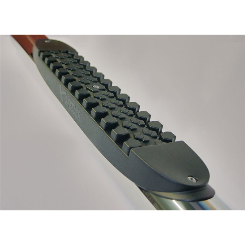 Mounting - Steeler - Steps - for side bar - Black Mounting - Steeler - Steps - for side bar - Black