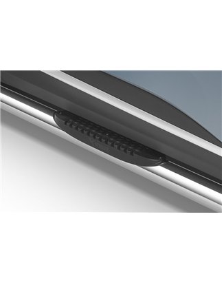 Mounting - Steeler - Steps - for side bar - Black