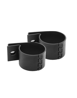 Klämfäste - Steeler - 51mm - Svart - Set