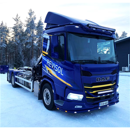 Dakbeugel - RST-Steel - Roofbar Wide - Voor 5 Lampen - DAF - XD/XF - Day Cab/Sleeper Cab - 2021+