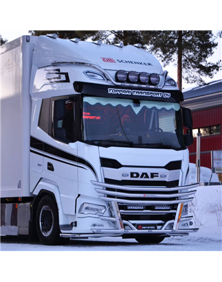 Dakbeugel - RST-Steel - Roofbar V10 - Voor 4 Lampen - LED - DAF - XF/XG - Sleeper High Cab - 2021+