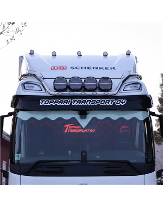 Dakbeugel - RST-Steel - Roofbar V10 - Voor 4 Lampen - LED - DAF - XF/XG - Sleeper High Cab - 2021+