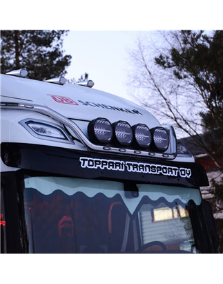 Dakbeugel - RST-Steel - Roofbar V10 - Voor 4 Lampen - LED - DAF - XF/XG - Sleeper High Cab - 2021+