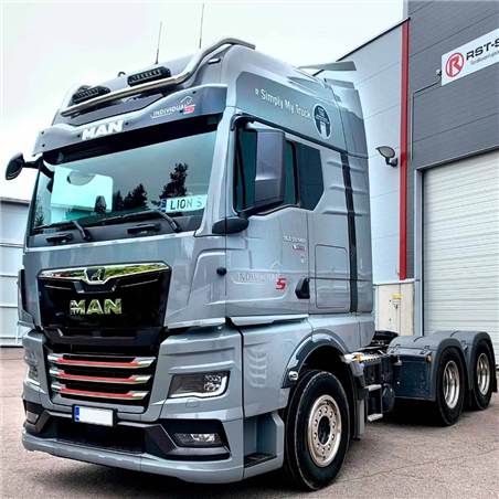 Dakbeugel - RST-Steel - Roofbar Low - Voor 6 Lampen - MAN - TGX - GX - 2021+
